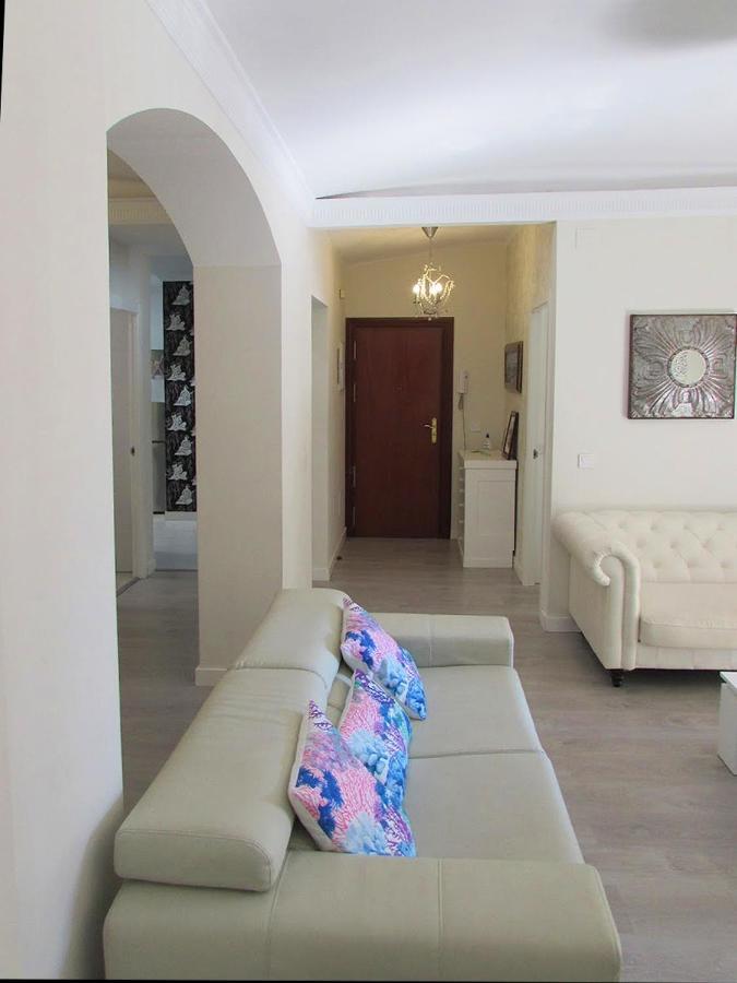Apartamento A 50 Metros De La Playa Malagueta Con Vistas Al Mar Málaga Exterior foto