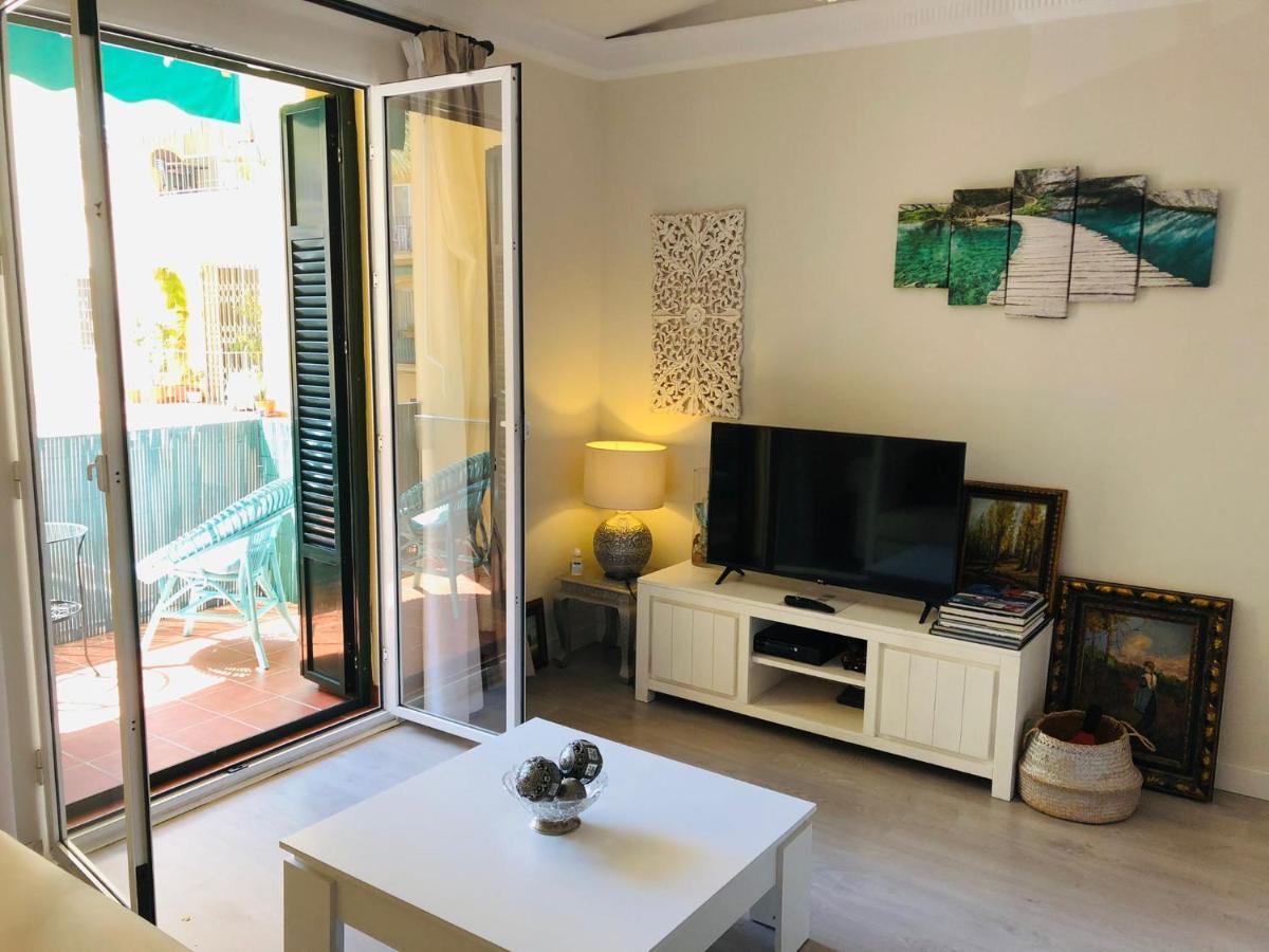Apartamento A 50 Metros De La Playa Malagueta Con Vistas Al Mar Málaga Exterior foto